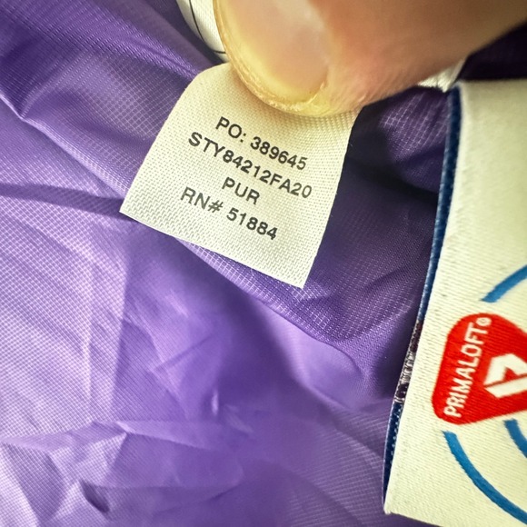 Jacket Purple Patagonia Nano Puff Insulated Full Zip Men's Medium - Picture 11 of 16